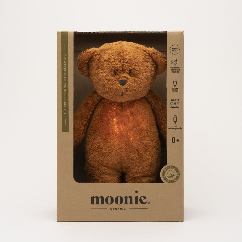Moonie Organic Humming Bear - Caramel