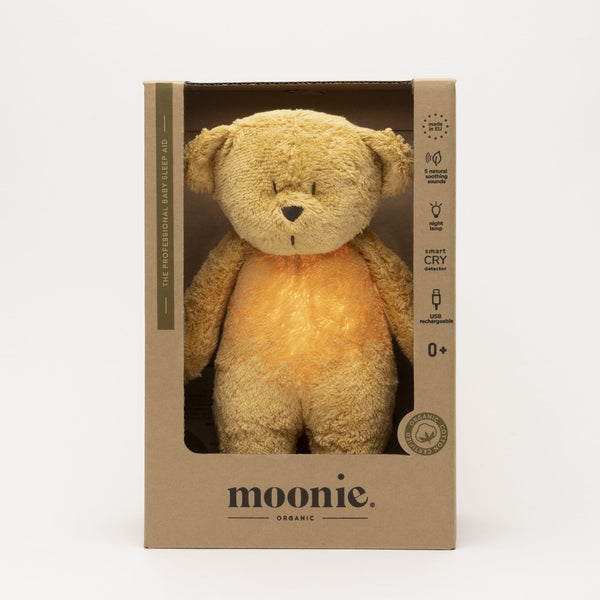Moonie Organic Humming Bear - Honey