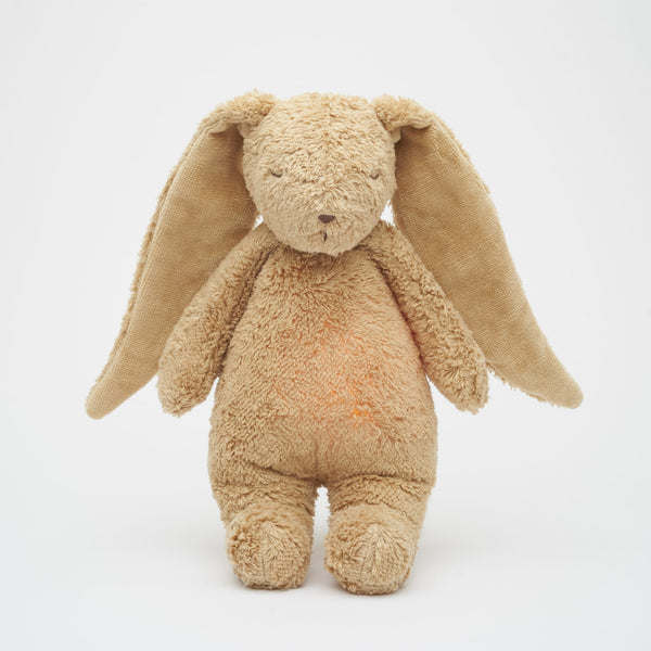 Moonie 2.0 - Cappuccino The Organic Humming Bunny with Lamp