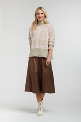 Shine Your Way Skirt - Copper