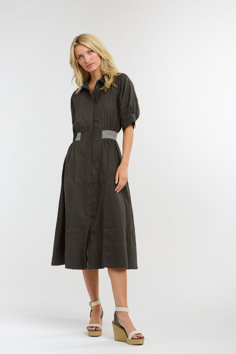 Peggy Dress - Carob