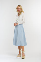 Dakota Denim Skirt - Light Wash