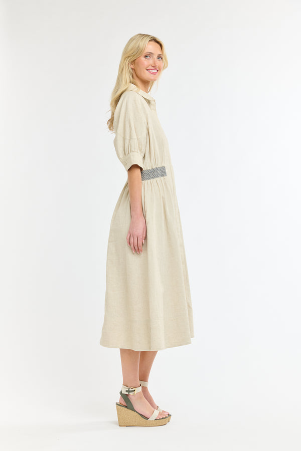 Peggy Dress - Natural