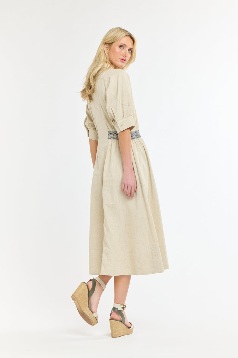 Peggy Dress - Natural