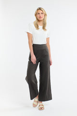 Paradise Linen Pant - Carob