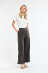 Paradise Linen Pant - Carob