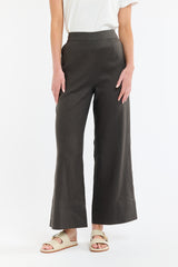 Paradise Linen Pant - Carob