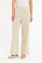 Paradise Linen Pant - Natural