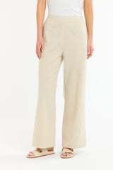 Paradise Linen Pant - Natural