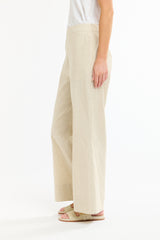 Paradise Linen Pant - Natural