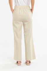 Paradise Linen Pant - Natural