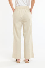 Paradise Linen Pant - Natural