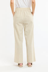 Paradise Linen Pant - Natural