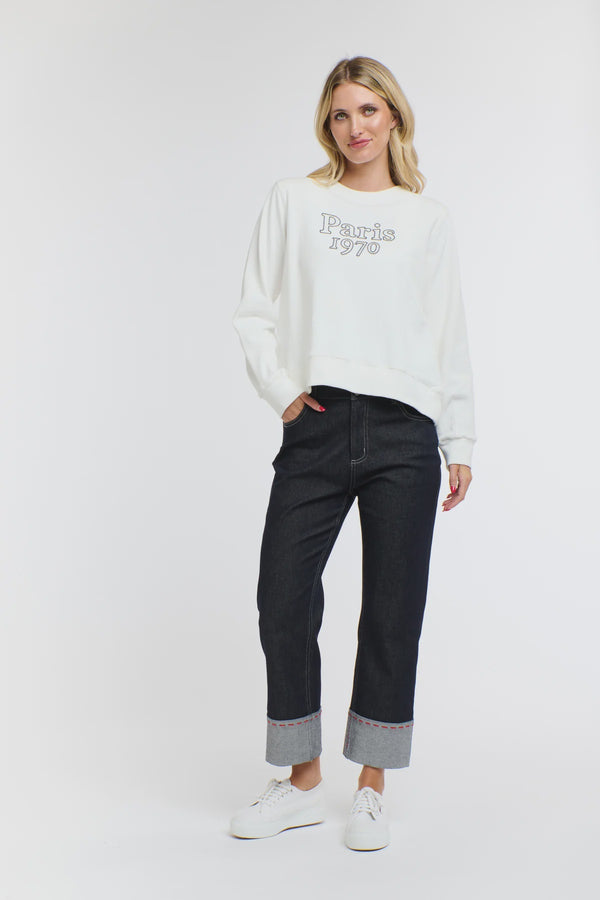 Susie Red Stitch Jeans