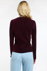 Velvet Underground Top - Burgundy