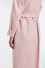 Erica Trench Coat - Cherry Blossom Pink