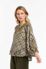 Medusa Top - Khaki