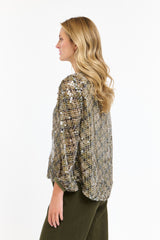 Medusa Top - Khaki