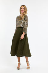 Medusa Top - Khaki