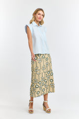 Gigi Shirt - Powder Blue