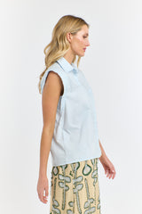 Gigi Shirt - Powder Blue