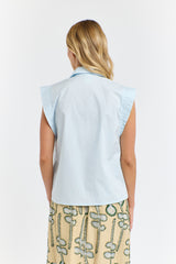 Gigi Shirt - Powder Blue