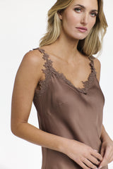 Sterling Satin Cami - Coco