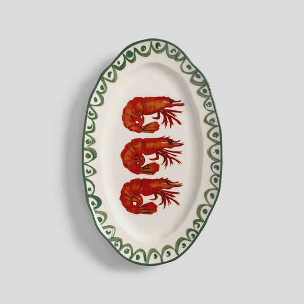 KLEVERING-Serving Plate Shrimp