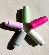 Ceramic Reusable Bottle with Straw Lid 1L - Mint