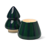 Cabana Christmas 9oz Hand Painted Striped Tree - Balsam Fir