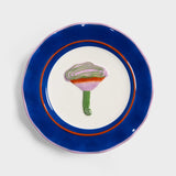 KLEVERING-Plate magic mushroom set of 4