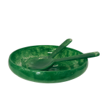 Resin Salad Bowl - Vivid Apple