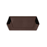 Fox and Leo glasses case - Chocolate