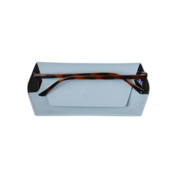 Fox and Leo glasses case - Sky Blue