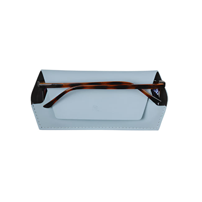 Fox and Leo glasses case - Sky Blue