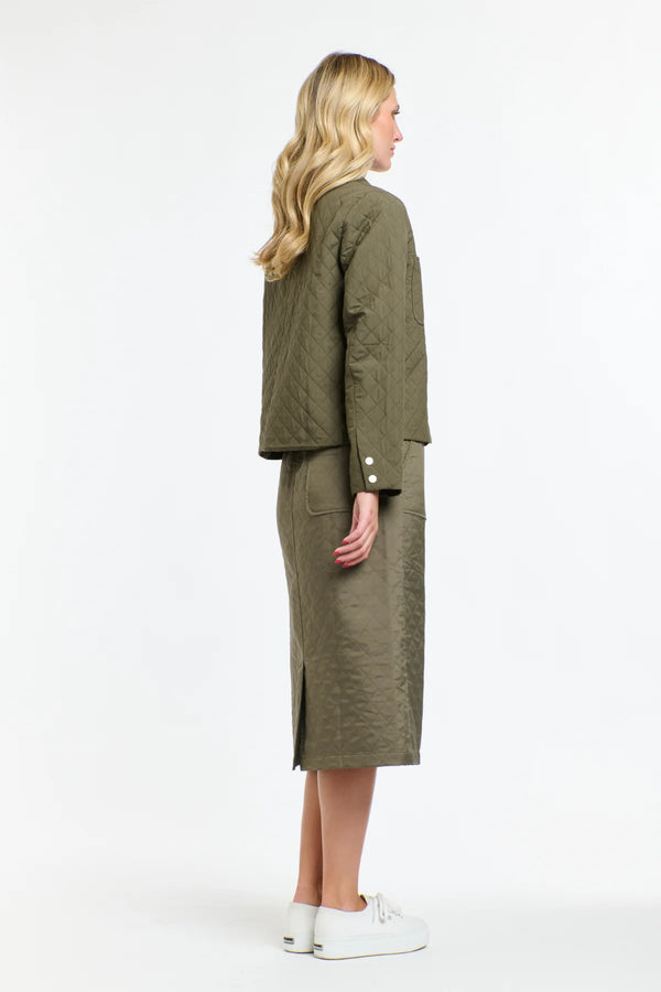 Quilted Jacket - Khaki