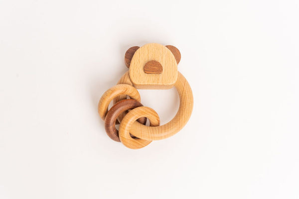 Baloo Beechwood Teether Rattle