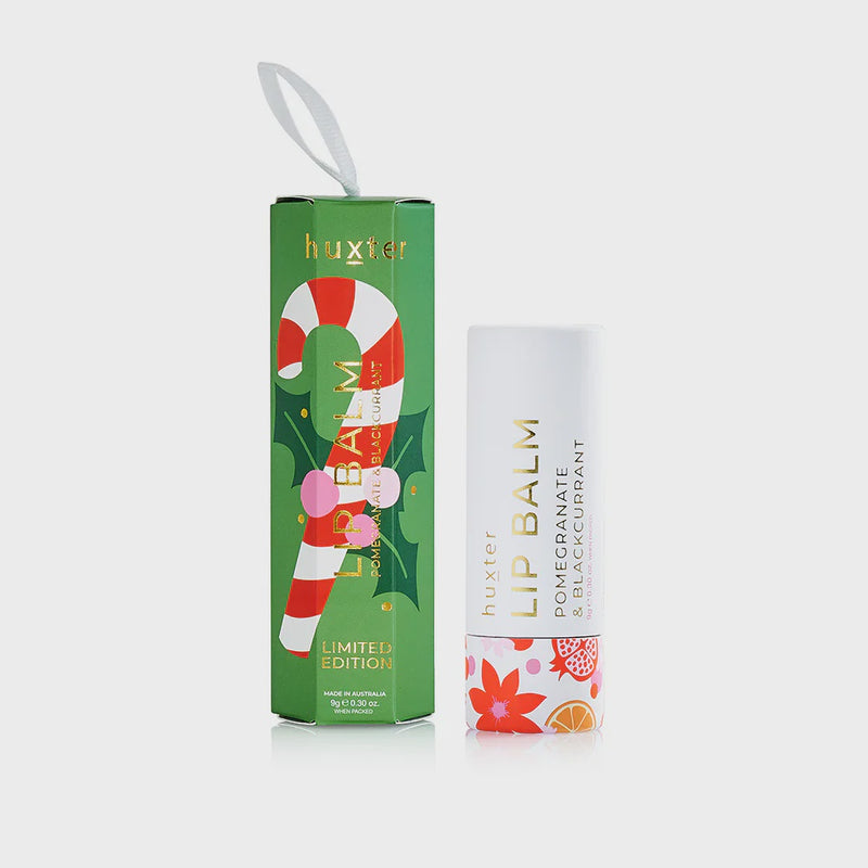 Hanging Lip Balm 9gm - Pomegranate & Blackcurrant (Green)