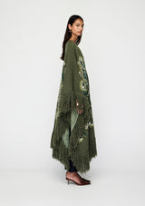 Sylva Jaquard Poncho