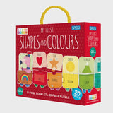 My First Shapes and Colours Puzzle & Book Set