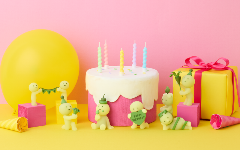 Smiski Happy Birthday