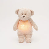 Moonie 2.0 - Rose The Organic Humming Bear with Lamp