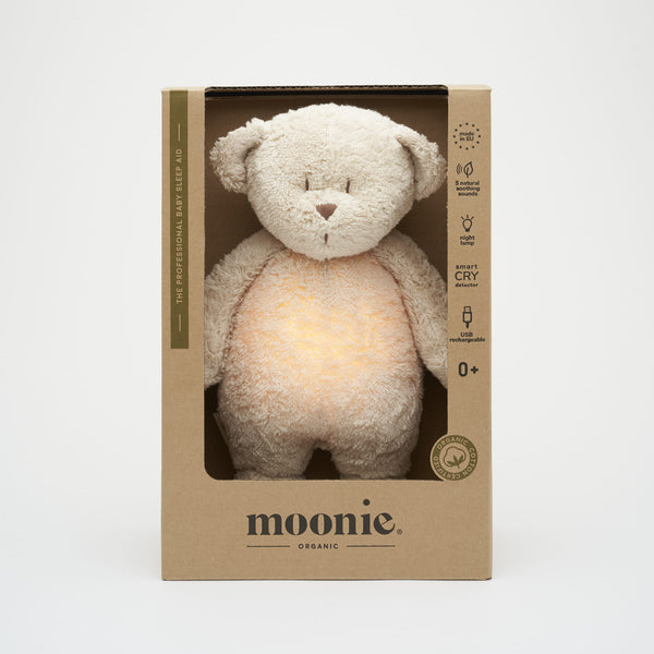 Moonie 2.0 - Sand The Organic Humming Bear with Lamp