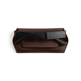 Fox and Leo glasses case - Chocolate