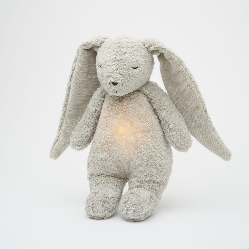 Moonie - Organic Humming Bunny - Grey