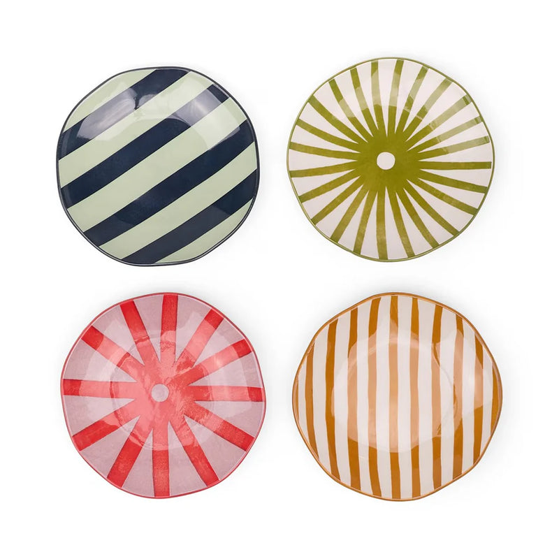 The Marley Set of 4 Appetizer Plates