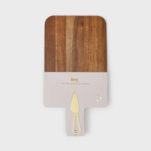 The Garth Cheese Board and Knife Set