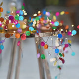 Confetti String - Colorful Christmas Fairy Lights