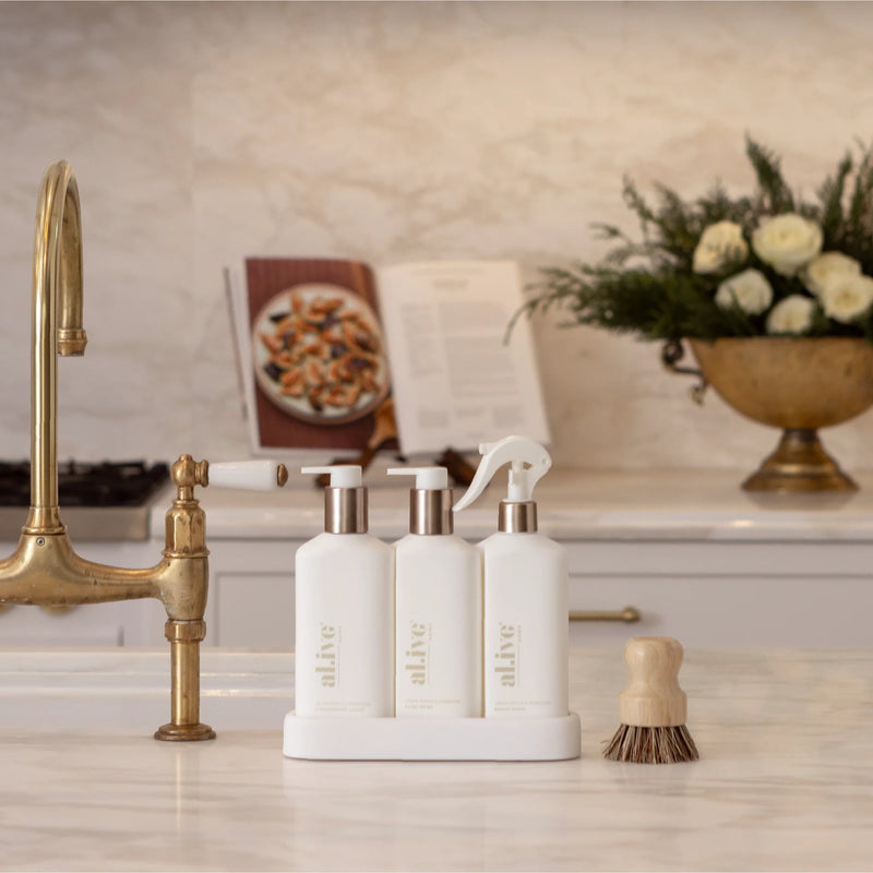 bronze kitchen trio gift set - lemon myrtle & honeydew