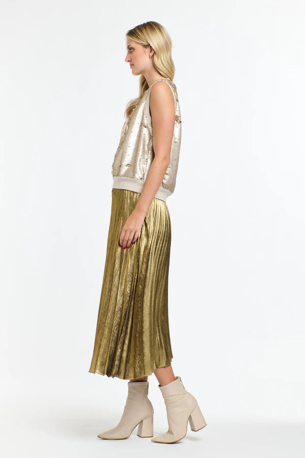 Metallic Skirt - Fool's Gold